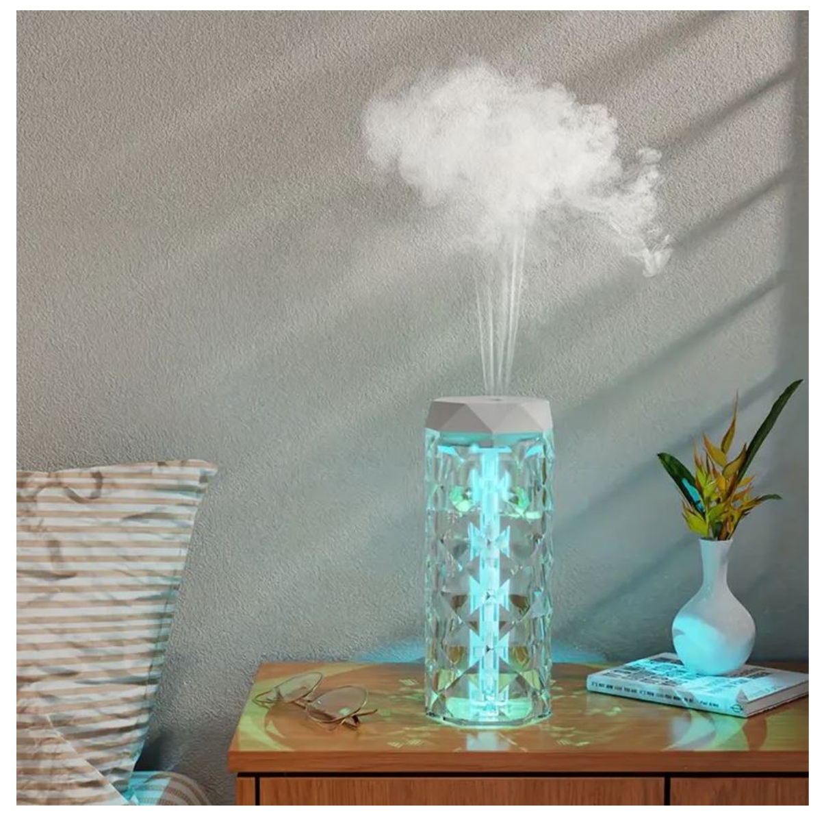 Miniatura 4 de Lampara Humificador Cristal RGB